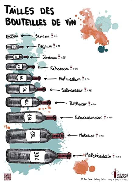 Nom des bouteilles de vin par taille : tout savoir ! - Vin sur Vin